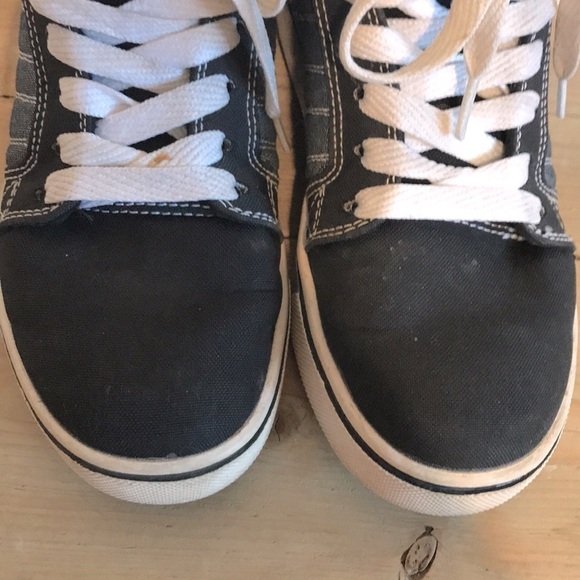 Heelys uptown lace up metallic sneakers shoes youth size 4 - Picture 5 of 10